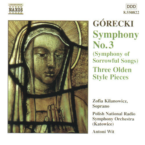 特別セール品グレツキ：交響曲第3番「悲歌のシンフォニー」 3つの古代風小品