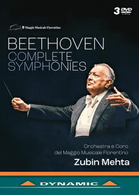 ベートーヴェン：交響曲全集 ／メータ(指揮)フィレンツェ五月音楽祭管 [3DVD]
