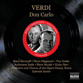 ヴェルディ：歌劇「ドン・カルロ」（ローマ歌劇場管／サンティーニ）（1954） [3CD]