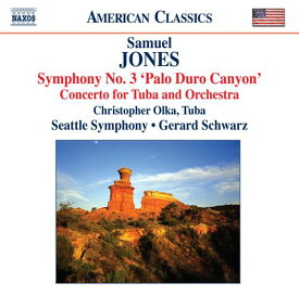 ジョーンズ：交響曲第3番「パロ・デュロ・キャニオン」／チューバ協奏曲（オルカ／シアトル響／シュワルツ） [CD-R]