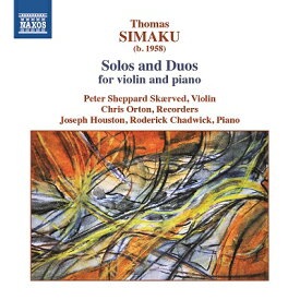 シマク:ヴァイオリンとピアノのための作品集