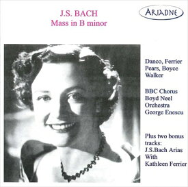 J.S. バッハ(1865-1750):ミサ曲 ロ短調 BWV232 [CD-R 2枚組]