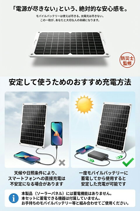 楽天市場】【防災用ソーラーパネル搭載】 【福島県企業が開発】防災 