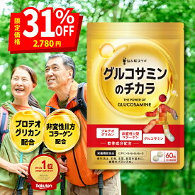 ＼500円クーポン＆エントリーでP5倍！／グルコサミンのチカラ プロテオグリカン グルコサミン コラーゲン プロテオグリカン グルコサミン コンドロイチン 国内製造 悩み解決ラボ