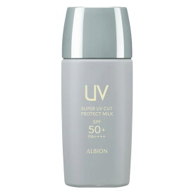 アルビオン正規品 スーパー UV カット　プロテクト ミルク 40ml｜SPF50+ PA++++〈日やけ止め用乳液・メイクアップベース〉