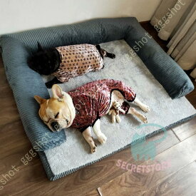 大型犬用ベッド クッション 洗える L ペットソファーベッド ふわふわ 犬寝床 防水 滑り止め 老犬介護 床ずれ 防止 通年使用 冬 カバーを外して洗える 老犬介護