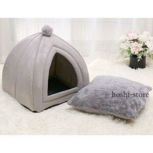 ペットベッド ドーム型 猫 犬 洗える S M L XL ドームハウス クッション ペットハウス 犬用ベッド ネコベッド キャットハウス ペット用寝袋 ペット用品 保温防寒
