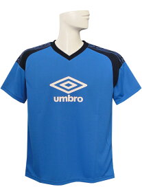 (アンブロ) UMBRO/TRロゴグラフィックプラクティスシャツ/イビザブルー/UUUNJA52-IBBU/簡易配送(CARDのみ/送料注文後変更/1点限/保障無)