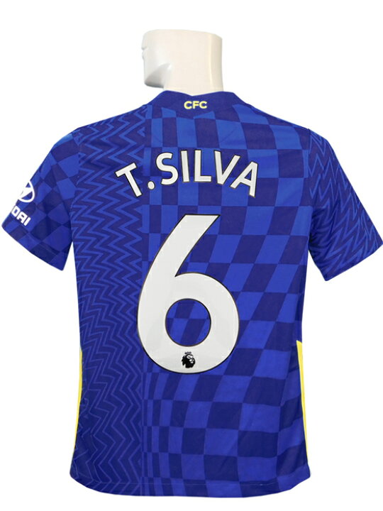 楽天市場】(ナイキ) NIKE/21/22チェルシー/ホーム/半袖/チアゴ・シウバ  