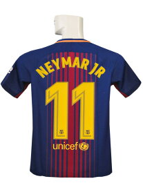 (ナイキ) NIKE/17/18バルセロナ/ホーム/半袖/ジュニア/楽天スポンサー付/ネイマール/847387-456