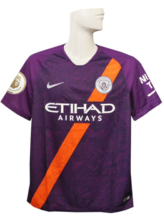 楽天市場】(ナイキ) NIKE/18/19マンチェスターシティ/サード/半袖/デ 