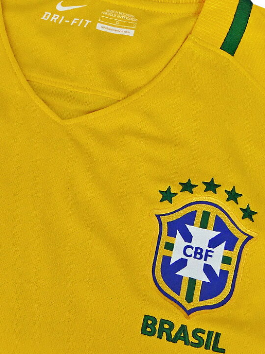 楽天市場 ナイキ Nike 16 17ブラジル代表 ホーム 半袖 フッキ コパアメリカセンテナリオ16バッジ付 703 ネイバーズスポーツ
