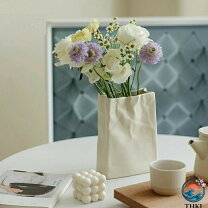 楽天市場】紙袋 のような バッグ（花瓶｜インテリア小物・置物 