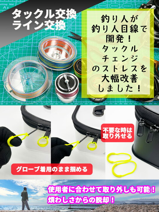 楽天市場】【楽天1位12冠】選べる S M L セット EVA 釣り マルチ 