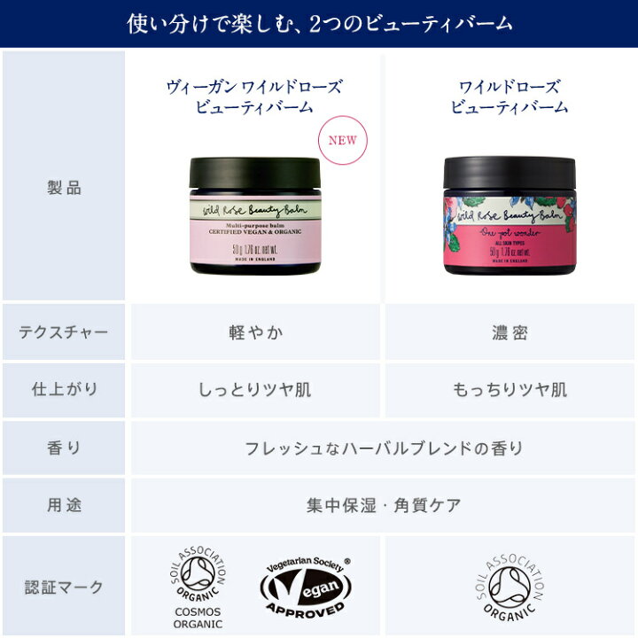 楽天市場】【公式】ヴィーガン ワイルドローズ ビューティバーム 15g 