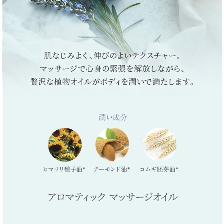 正規品 アロマティックボディケアギフト ギフト箱入り プレゼント シャワージェル マッサージオイル 手提げ紙袋付き