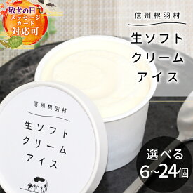 着色料・香料不使用！生ソフトクリーム アイス 選べる 6個 8個 24個 アイスクリーム ミルク ソフトクリーム スイーツ お菓子 プレゼント 誕生日 メッセージカード ギフト 敬老の日 熨斗 :a31