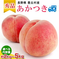 再入荷！ 順次発送中 桃 秀品 長野県 南信州 あかつき クール便 選べる 内容量 2kg 3kg 5kg モモ 白桃 ピ…