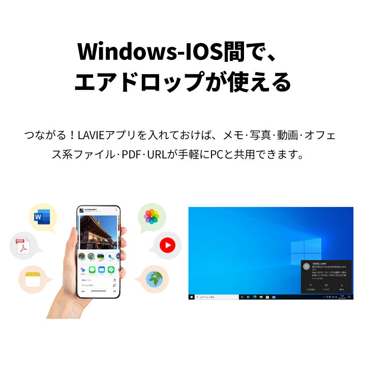 楽天市場】【国内生産・公式】 新品 大画面 NEC ノートパソコン Office 