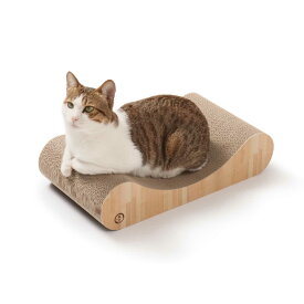 猫壱公式 バリバリベッド カール 猫爪研ぎ 爪研ぎ 猫爪とぎ つめとぎ 段ボール ダンボール 猫ベッド 猫つめとぎ人気 猫 猫用品 ねこいち