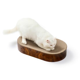 猫壱公式 バリバリボウルXL オーバル つめとぎ 猫用 ベッド 爪とぎ 猫おもちゃ 猫 ねこ ネコ おもちゃ 猫用おもちゃ ペットグッズ ペット用品