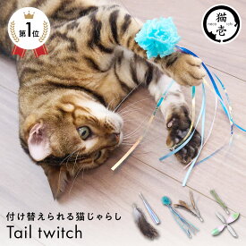 Tail twitch 猫壱 necoichi 猫おもちゃ ねこじゃらし フィルム リボン ロング 替え 猫 ねこ ネコ おもちゃ 猫用おもちゃ ペットグッズ 羽根 運動不足解消 ペット用品