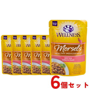 【SALE】 【6個セット】 ウェルネス 猫 ヘルシーインダルジェンス ツナ 香るとろみスープ仕立て 85g 6個 成猫用 シニア猫用 高齢猫用 老猫 ウェットフード キャットフード 総合栄養食 グレイン