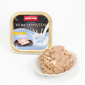 【SALE】 アニモンダ 猫 フォムファインステン ミルキース 鶏・ミルク 100g 1個 成猫用 アダルト ウェットフード キャットフード 総合栄養食 コンプリートフード グレインフリー 毛玉ケア 毛艶