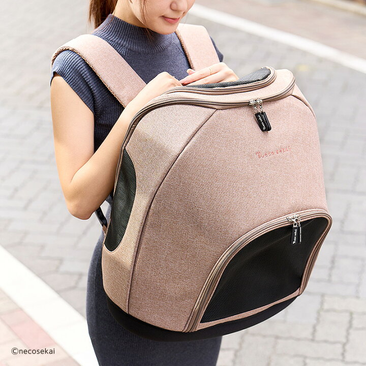 楽天市場】【送料無料】necosekai ネコセカイ リュックサックキャリー 