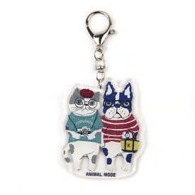 アクリルキーホルダー　アニマルモード