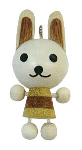 木工パーツ ウッドアニマル ウサギ PWP-2 (取り寄せ品) (メール便不可)