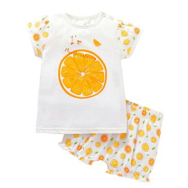 [Baby Nest] ベビー服 男の子 女の子 パジャマ コットン 上下2点セット ルームウェア 寝間着 シャツ パンツ 赤ちゃん服 新生児服