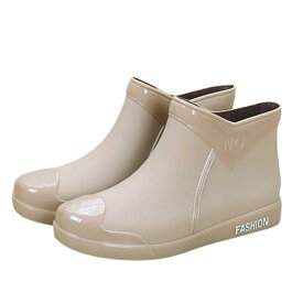 レインブーツ 防水 滑り止め レディース 雨靴 ショートブーツ 雨の日 通勤 通学 梅雨対策 カジュアル 履きやすい ウォーター プルーフ