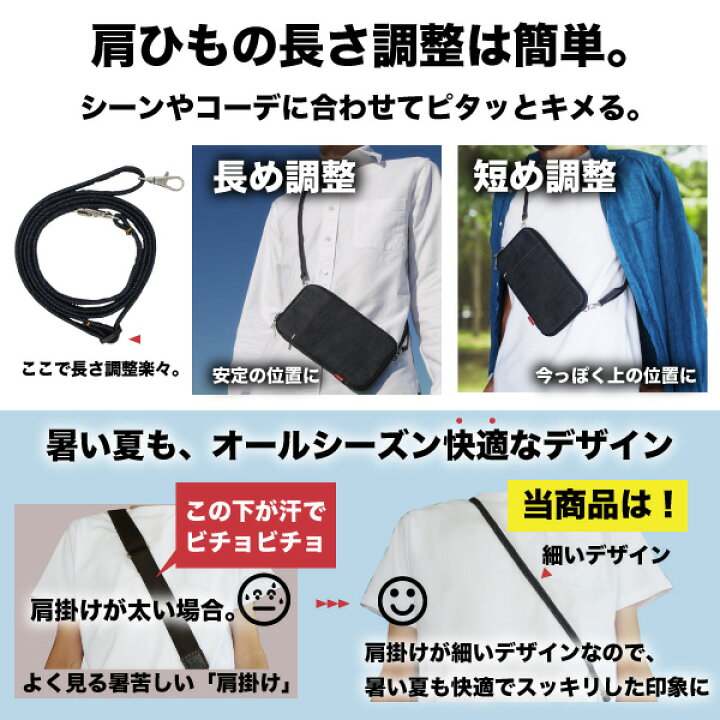 スマホポーチ ポシェット スマホケース 財布 Iphone レディース メンズ ベルト デニム おしゃれ ブランド スマホバッグ ウエストバッグ 大人 ボディバッグ 携帯 3way 大容量 スキミング防止 ショルダー スマホ 岡山デニム ストラップ 斜めがけ ウエストポーチ