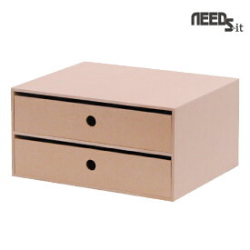 Type−A4　ハーフ2段引出しトレーS