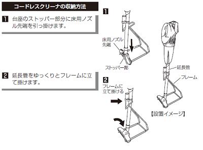コードレスクリーナー用スタンドコードNo.0037−5347【立てたまま収納できるスタンドタイプ】HiKOKI(ハイコーキ)