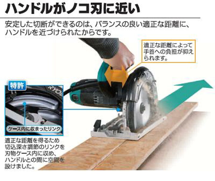 楽天市場】電子内装丸ノコ品番 ： W−470ED【 最大切込深さ 