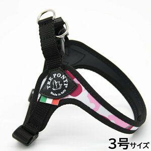 【エントリーでポイント+2倍!10月30日!】トレポンティ TREPONTI フィッビア アジャスタブルタイプ カモフラージュ ハーネス 3号 ピンクカモ