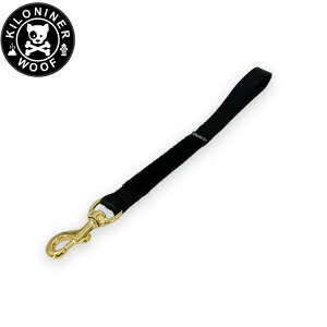 yGg[Ń|Cg+2{I{IzKILONINER LiCi[ BIG DOG SHORT LEASH ^pV[g[h Black  U o