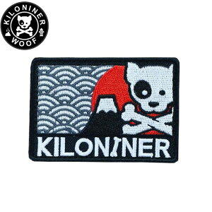 y2000~OFFN[|IX|Cgő50{I}\IzKILONINER LiCi[ JX^}CYppb` Mt.FUJI Dog and Crossbones Patch by