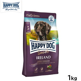ハッピードッグ HAPPY DOG ドッグフード センシブル アイルランド サーモン＆ラビット スキンケア（成犬〜シニア犬用） 1kg