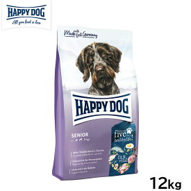 ハッピードッグ HAPPY DOG ドッグフード フィット＆バイタル シニア（中〜大型犬） 12kg【送料無料】