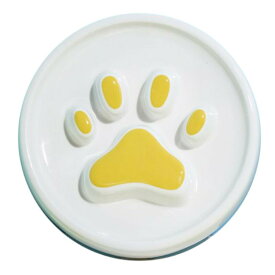 【店内ポイント最大42倍！本日限定！】Petifam ペティファーム 肉球フードボウル S イエロー