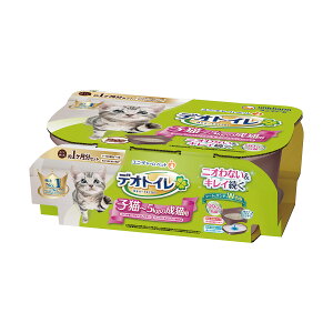 【エントリーでポイント+2倍!本日限定!】ユニ チャーム デオトイレ子猫〜5kgの成猫用本体セットツートンブラウン ツートンブラウン 猫用品 ねこグッズ ペットグッズ ペット用品 猫砂