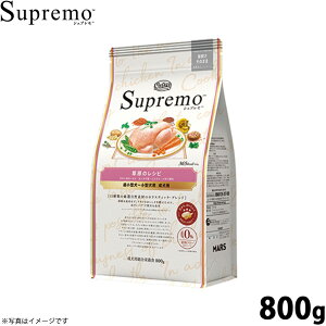 【エントリーでポイント+1倍!本日限定!】ニュートロ シュプレモ 超小型犬〜小型犬用 成犬用 草原のレシピ チキン 800g(ドッグフード 穀物フリー グレインフリー 無添加 犬)