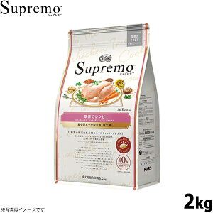 【エントリーでポイント+1倍!本日限定!】ニュートロ シュプレモ 超小型犬〜小型犬用 成犬用 草原のレシピ チキン 2kg ドッグフード 穀物フリー グレインフリー 無添加