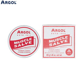 【最大2000円OFFクーポン！マラソン限定！】ARGOL マッスルサルヴ 40g