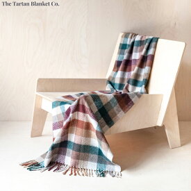 【最大2000円OFFクーポン！マラソン限定！】The Tartan Blanket Co. ニーブランケット フォレストヘリンボーンチェック【送料無料】