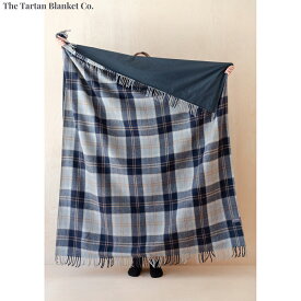 【最大2000円OFFクーポン！マラソン限定！】The Tartan Blanket Co. ピクニックブランケット バノックバーンシルバー【送料無料】
