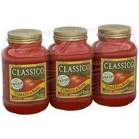 クラシコパスタソース 907g x 3本×2SET　CLASSICO Tomato Basil Sauce 907g x 3PK×2SET